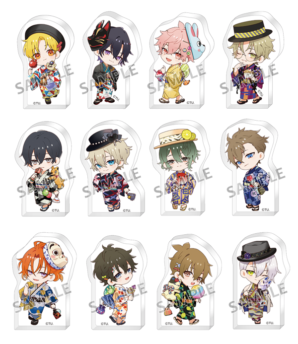 ALIVE＆SQ 10周年記念ツキプロフェアinアニメイトころっと アクリルフィギュアコレクション