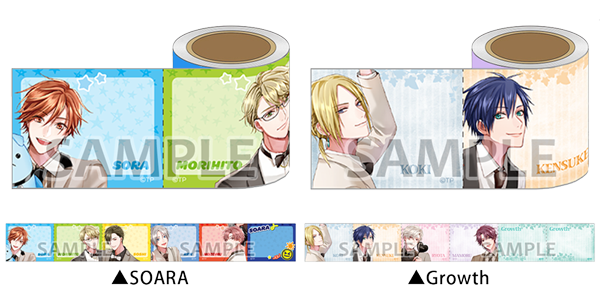 ALIVE＆SQ 10周年記念ツキプロフェアinアニメイトロール付箋ALIVE