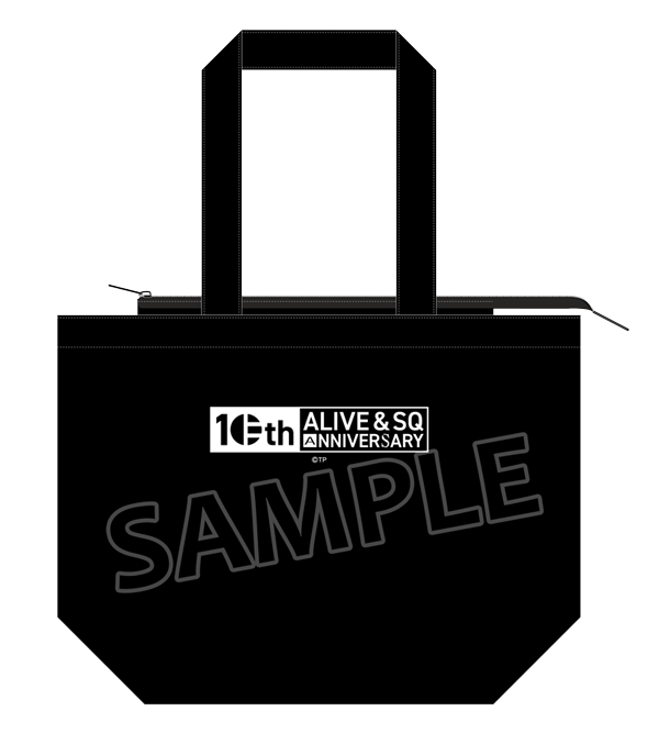 ALIVE＆SQ 10周年記念ツキプロフェアinアニメイトトートバッグ