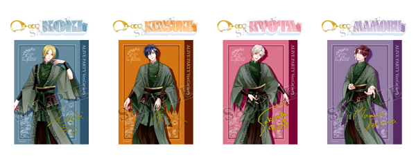 ALIVE PARTY Ver.Growthアクリルブロックキーホルダー（2Lブロマイド付き）