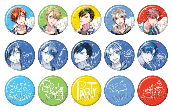 ALIVE PARTY Ver.SOARAキャラバッジコレクション（全15種／ランダム3個入り）
