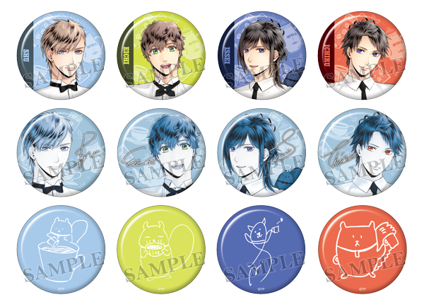 TALK LOUNGE SQキャラバッジコレクション／QUELL（全12種／ランダム3個入り）